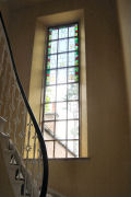 Half glazed stair window